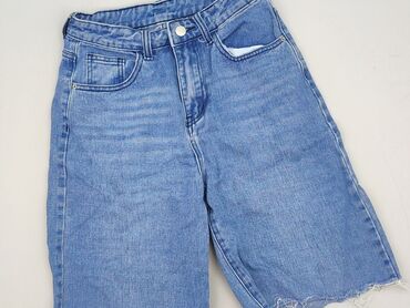 zielone krótkie spodenki: Shein, Shorts for women, XS (EU 34)