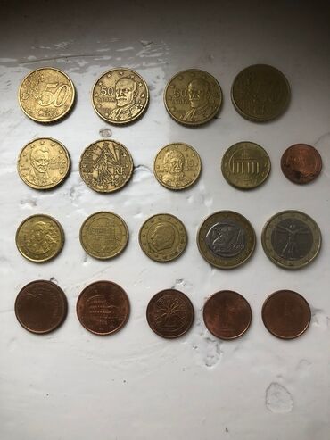 Sikkələr: Монеты евроцент