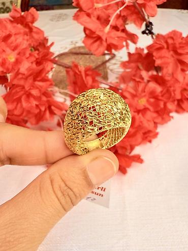 Zərgərlik əşyaları: Toy, Üzük, Sarı qızıl, 750 Əyar, Qaşsız — 2