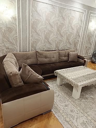 Divan və masa dəstləri: Künc divan dəsti – müasir və rahat - L‑şəkilli böyük künc divan — 3