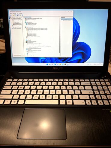 асус рог: Ноутбук, Asus, 8 ГБ ОЗУ, Intel Core i7, 15.6 ", Б/у, Для несложных задач, память HDD