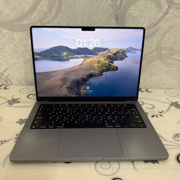 Ноутбуки: Ноутбук, Apple, 16 ГБ ОЗУ, Apple M1 Pro, 14 ", Б/у, Для работы, учебы, память SSD