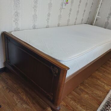 кроватки для новорожденных бу: Односпальная кровать, Б/у, С матрасом, длина - 190 см at lalafo.kg кроватки для новорожденных бу: Односпальная кровать, Б/у, С матрасом, длина - 190 см