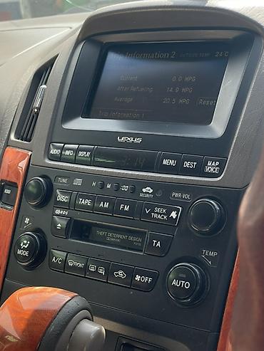 lexus cs: Lexus RX: 2002 г., 3 л, Автомат, Бензин, Кроссовер — 9