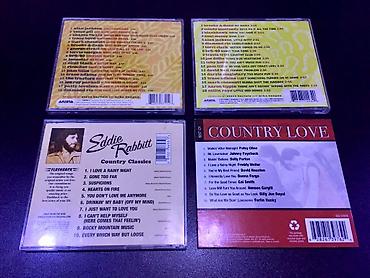 dvd aliram: ABŞ və Kanada istehsalı 4 ədəd Kantri musidiqi CD Playeri — 3