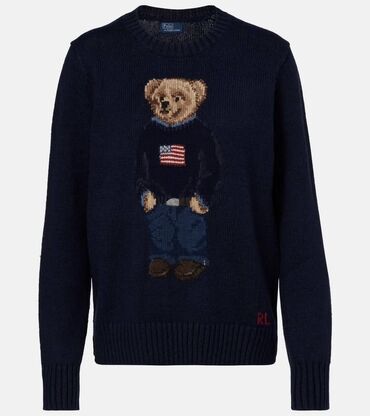 женские вязанные свитера: Sviter, Ralph Lauren, M, rəng - Göy