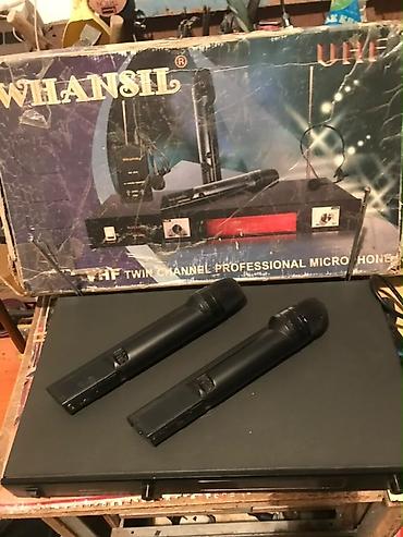 di box: WHANSIL VHF Twin Channel Professional Microphone — беспроводная — 1