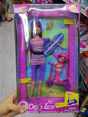 Игрушки: Кукольный набор Defa Lucy “Skateboarding / Baby” - В комплекте: кукла — 2
