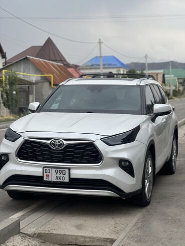 авто в рассрочку электромобиль: Toyota Highlander: 2022 г., 2.5 л, Автоматтык, Гибрид, Жол тандабас