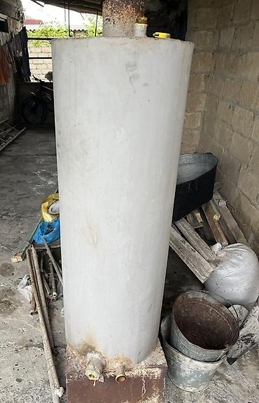 водяной бак: Печь, Б/у, топливо - Дрова, Угли, Газ, Самовывоз — 2