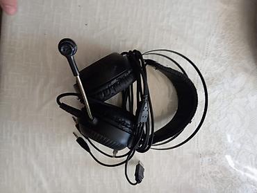 Настольные ПК и комплектующие: Qulaqlıq + mikrofon (over‑ear). işıqlı gaming mikrafon ve sesi əla — 2