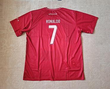 pantalone mona: Nov dres Ronaldo broj 7 L zlatna fudbalska lopta potpisom Poklon — 8