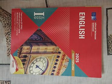 Testlər: Məhsul: “ENGLISH – 2025 Test Toplusu”, I hissə Nəşriyyat/İnstitut — 1