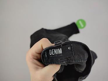 moda jeansy: Denim, Jeansy damskie, rozmiar L — 4