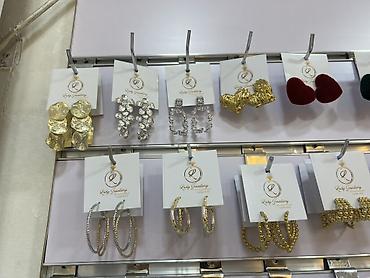 Sırğalar: Qadın üçün zərgərlik aksesuarları – Lady Jewellery kolleksiyası — 1