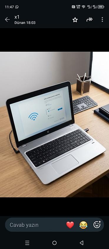 intel i5 notebook: HP noutbuk - Prosessor: Intel Core i7, 7-ci nəsil - Operativ yaddaş — 1