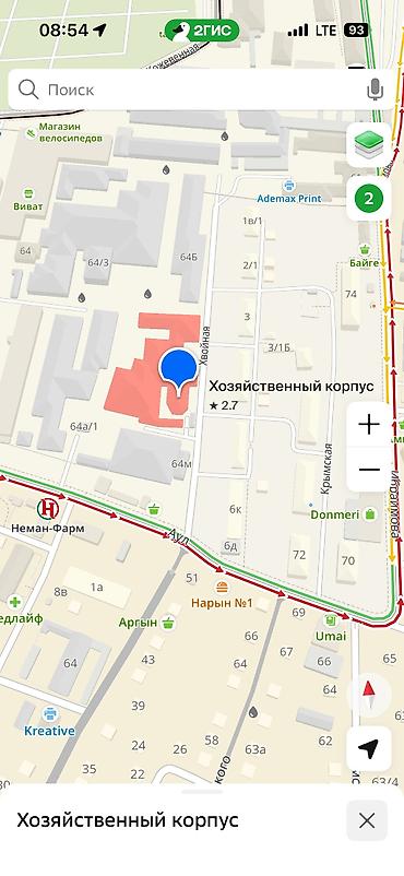 open space: Рядом с рынком Дордой Ул. Хвойная пер Аул. Сдаётся помещение 100 кв — 3