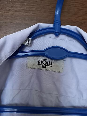 kişi jileti: Köynək, Defacto, 2XL, rəng - Bej — 4