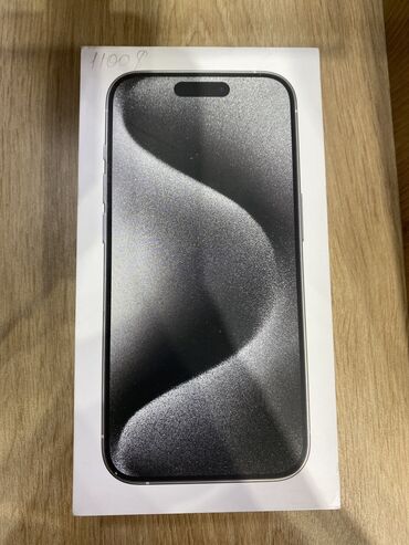 айфон рассрочка бишкек: IPhone 15 Pro, Жаңы, 256 ГБ, Көк, Кабель