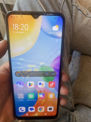 Мобильные телефоны: Redmi, Redmi 10C, Б/у, 128 ГБ, цвет - Серый, 2 SIM
