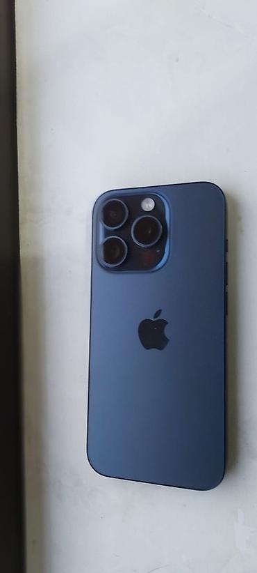 15 pro titanium: IPhone 15 Pro, 128 GB, Blue Titanium — 1