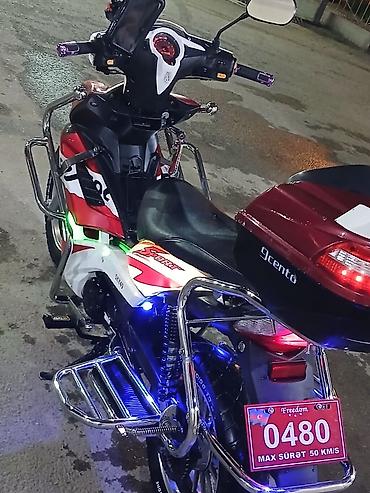 elektrik moto: - SKY 49, 80 sm3, 2024 il, 5000 km — 1