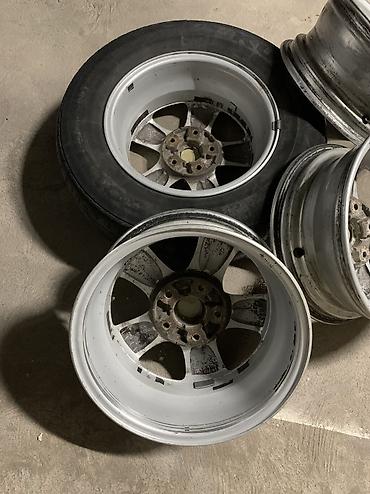 15: Литые Диски R 15 Hyundai, Комплект, отверстий - 5, Б/у — 6