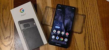 Google Pixel 7, Б/у, 256 ГБ, цвет - Черный, 1 SIM, eSIM at lalafo.kg Google Pixel 7, Б/у, 256 ГБ, цвет - Черный, 1 SIM, eSIM