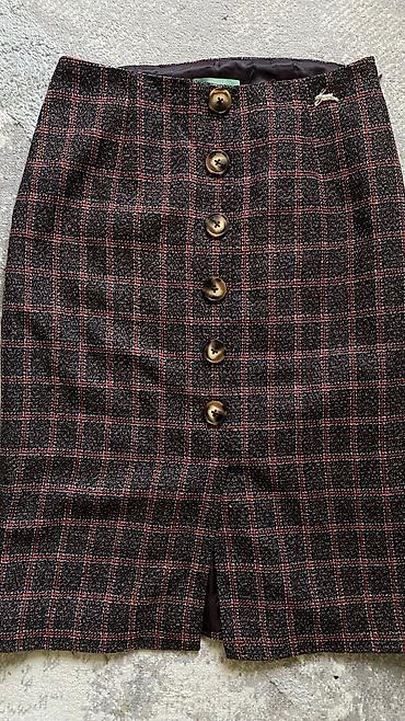 Юбки: Юбка, Модель юбки: Трапеция, Миди, По талии — 2