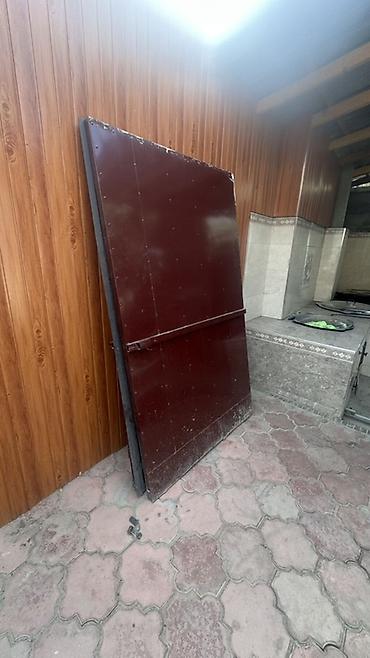 Распашные ворота: Металлические распашные ворота (2 створки) Срочно продаем, цвет темно — 3