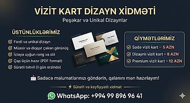 canon 3010 printer: 📇 PEŞƏKAR VİZİT KART DİZAYNI Biznesinizi daha peşəkar göstərmək — 1