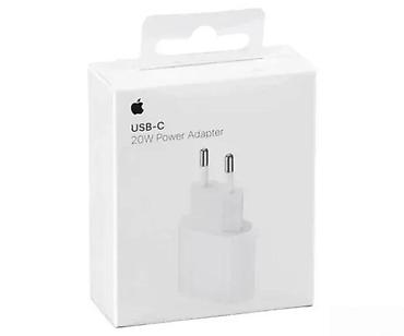 Kablovi za telefone: Apple USB‑C Power Adapter 20W - Snaga: 20 W, brzo punjenje uz USB‑C — 1