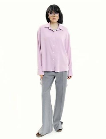 oversize: Рубашка женская ZAIT, свободного кроя oversize. Распродажа женских — 8