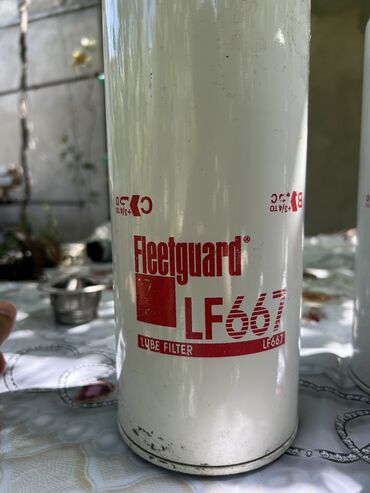 Salonun hava filterləri: 🔧 Fleetguard LF667 Yağ Filtri – ORİJİNAL | 4 ədəd Tam orijinal