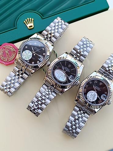 Aksesuarlar: Rolex Datejust qadın saatları – Swiss Made, rəsmi “Superlative — 6