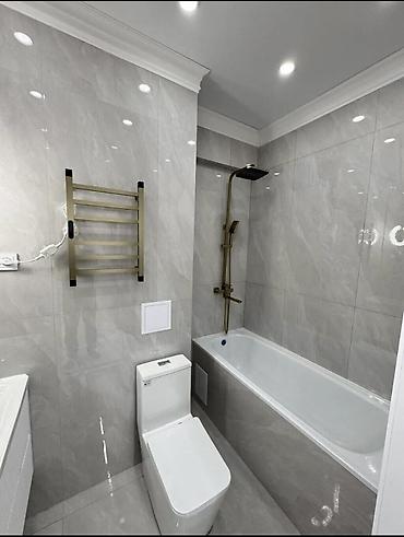 105: 2 комнаты, 61 м², Асанбай мкр Элитка, 9 этаж, Евроремонт — 10