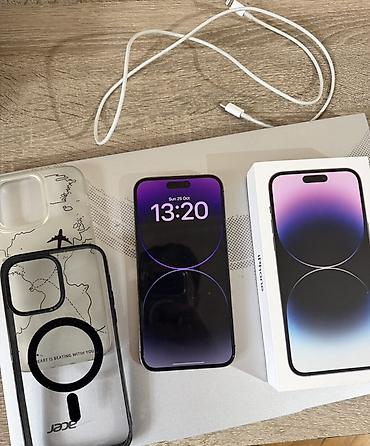 iphone 14 satis: IPhone 14 Pro, Deep Purple, Face ID — 7