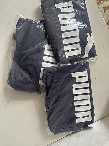 pull and: Мужская футболка, XL, 2XL, 3XL, Puma, Новый, цвет - Синий, Самовывоз, Бесплатная доставка, Платная доставка — 1