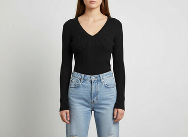siateczkowy sweter bershka: Bershka, Sweter damski, rozmiar S