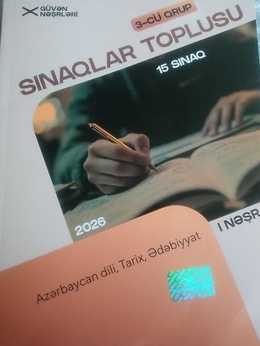 Testlər: Güvən Nəşrləri – 3-cü qrup “Sınaqlar Toplusu” (I nəşr) - 15 sınaq - — 1
