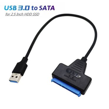 hard: USB SATA 3 кабель адаптер Sata к USB 3.0 - Скорость передачи 100 МБ/с