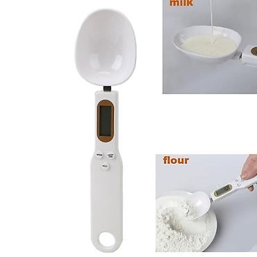 Mətbəx üçün digər texnika: №: 9706 Məhsulun adı: Elektron qaşıq-ölçü White Brend: No Brand — 4