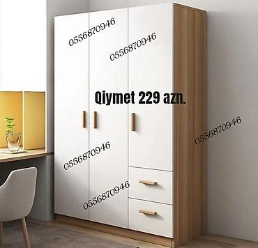 Sifarişlə dolablar: Düz dolab, Yataq otağı üçün, Qarderob, Açılan, Quraşdırıla bilən, 3 qapılı — 11