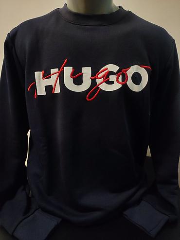 bata rs: Hugo teget muski duks extra kvalitet - Brend logo na prednjoj strani — 1