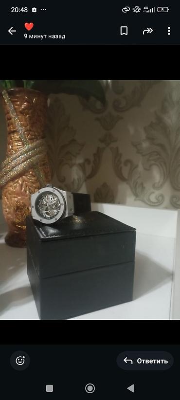 спецодежда цена бишкек: Часы Hublot (скелетон) в фирменной коробке. - Дизайн: корпус — 1