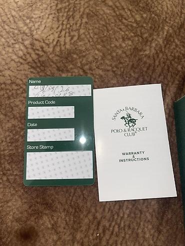 berber ucun: Santa Barbara Polo & Racquet Club kişi qol saatı Saatın — 5