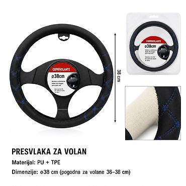 Navlake za volan: KMT navlaka za volan 2000123-A Zaštitna navlaka za volan koja — 1