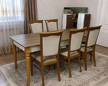 Столы и стулья: Masa dəsti 200₼. Açılır. 5 oturcağı var.Ünvan — 1