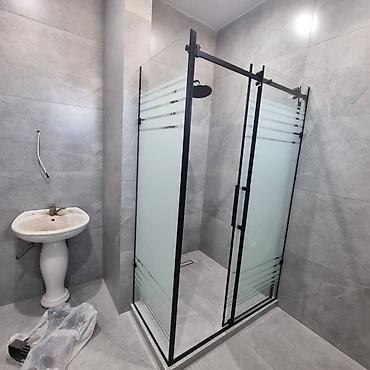 Душевые кабины: Душевая кабина Прямоугольная, Покрытие: Антикапельное — 23