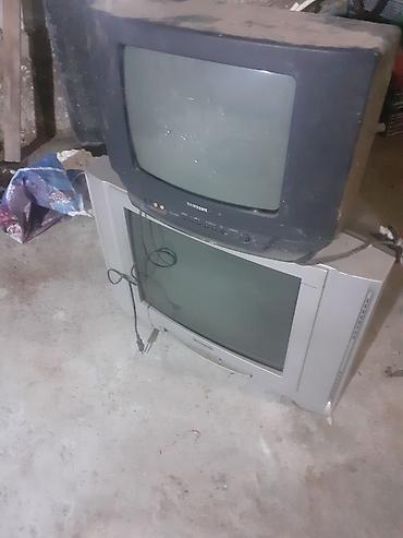 Kineskop (CRT) televizorlar — 2 ədəd - Model/Marka: Yuxarıda Samsung